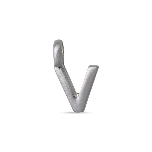 pilgrim-charm-v-anh-nger-versilbert-buchstaben-charm-buchstabe-v image 1