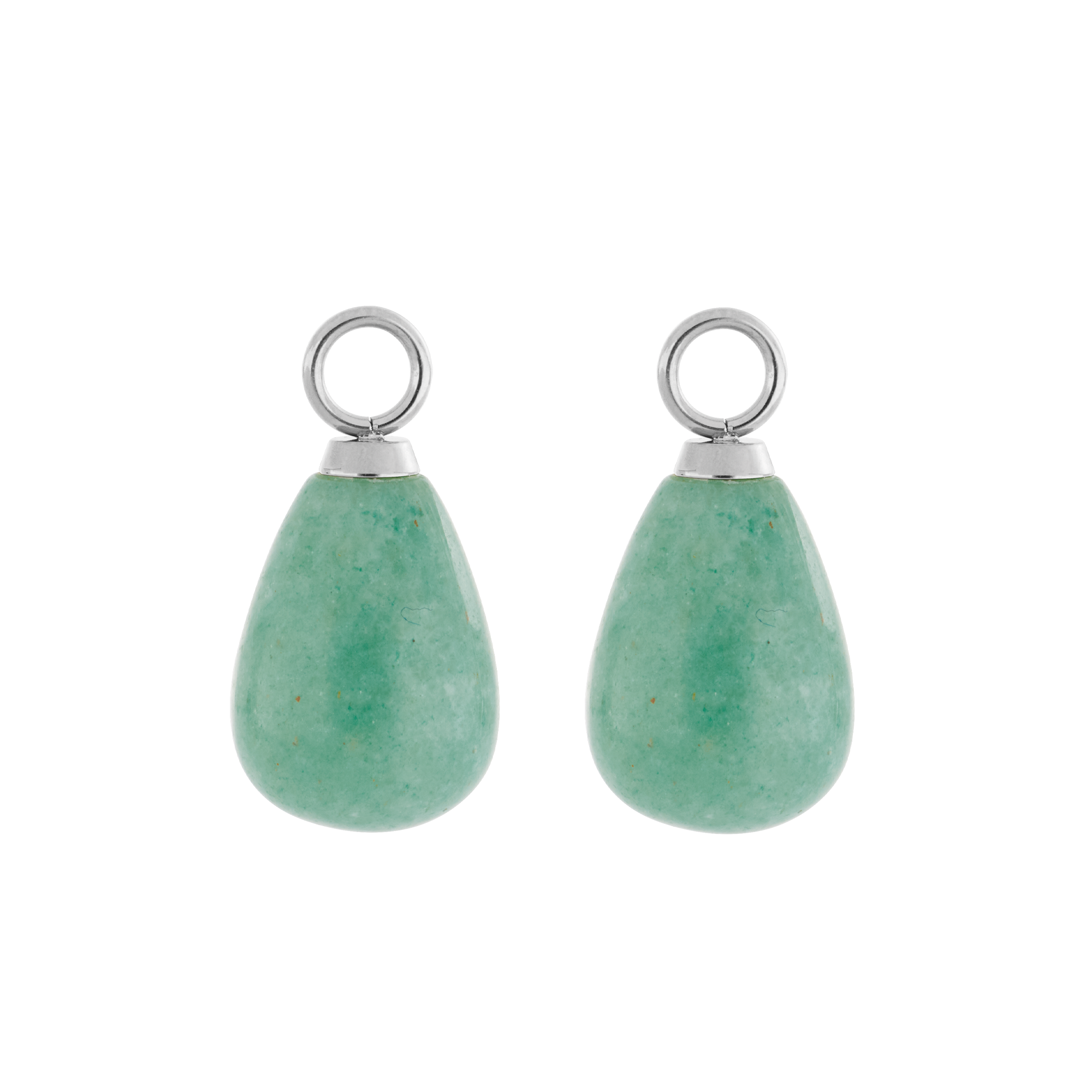 coeur-de-lion-ear-me-up-charm-tropfen-silber-gr-n-paar image 2