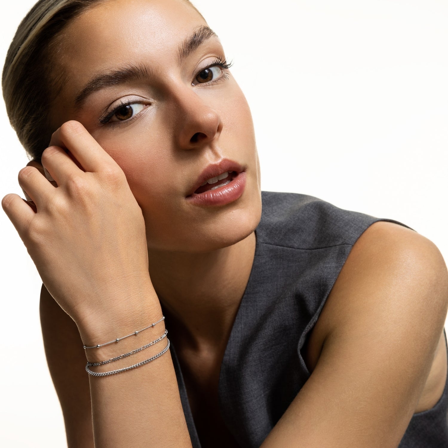 xenox-basic-armband-kpr021-16-925-sterlingsilber-rhodiniert image 5