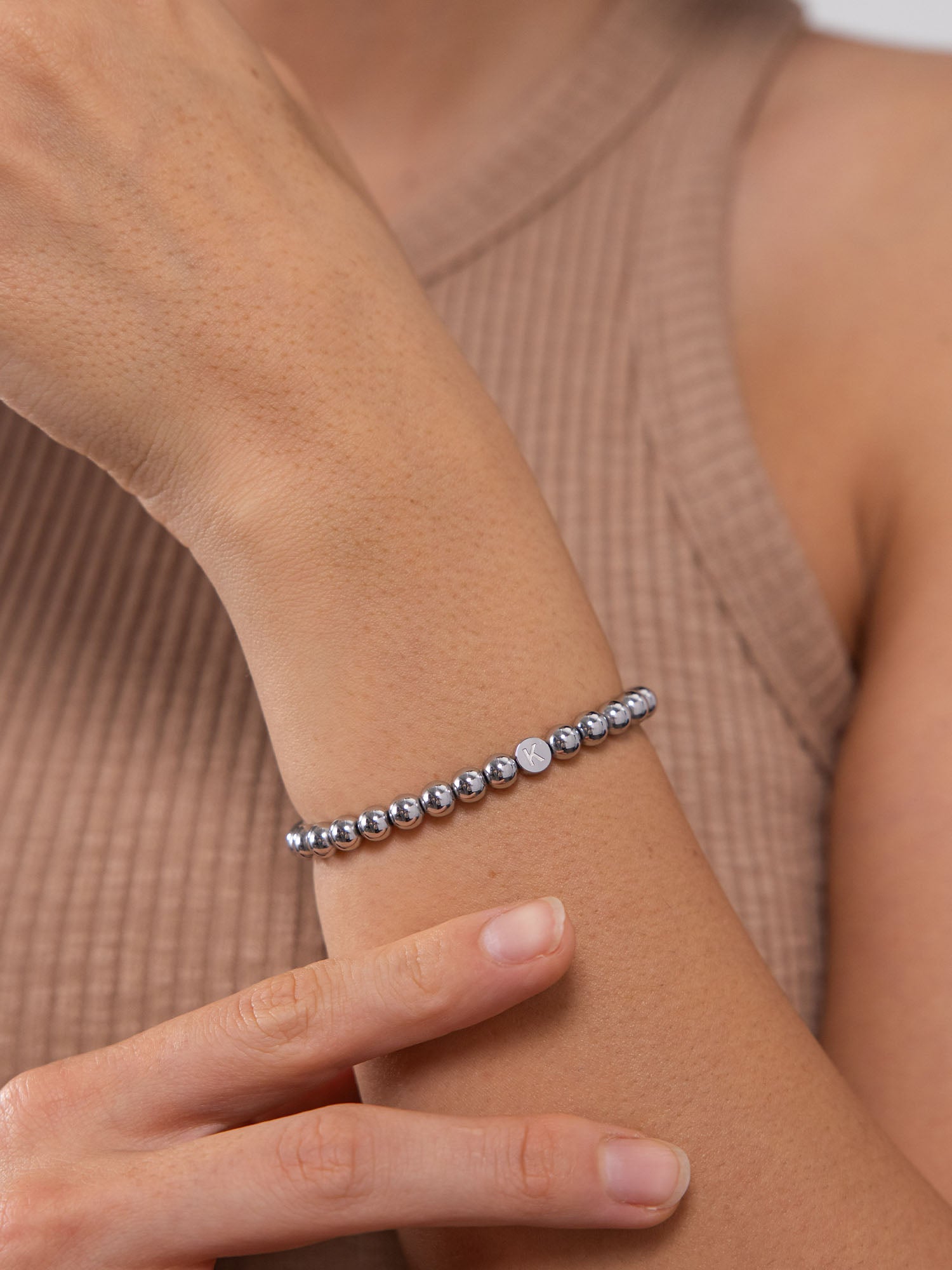 purelei-letter-k-armband-flexibel-mit-kugeln-personalisiert image 7