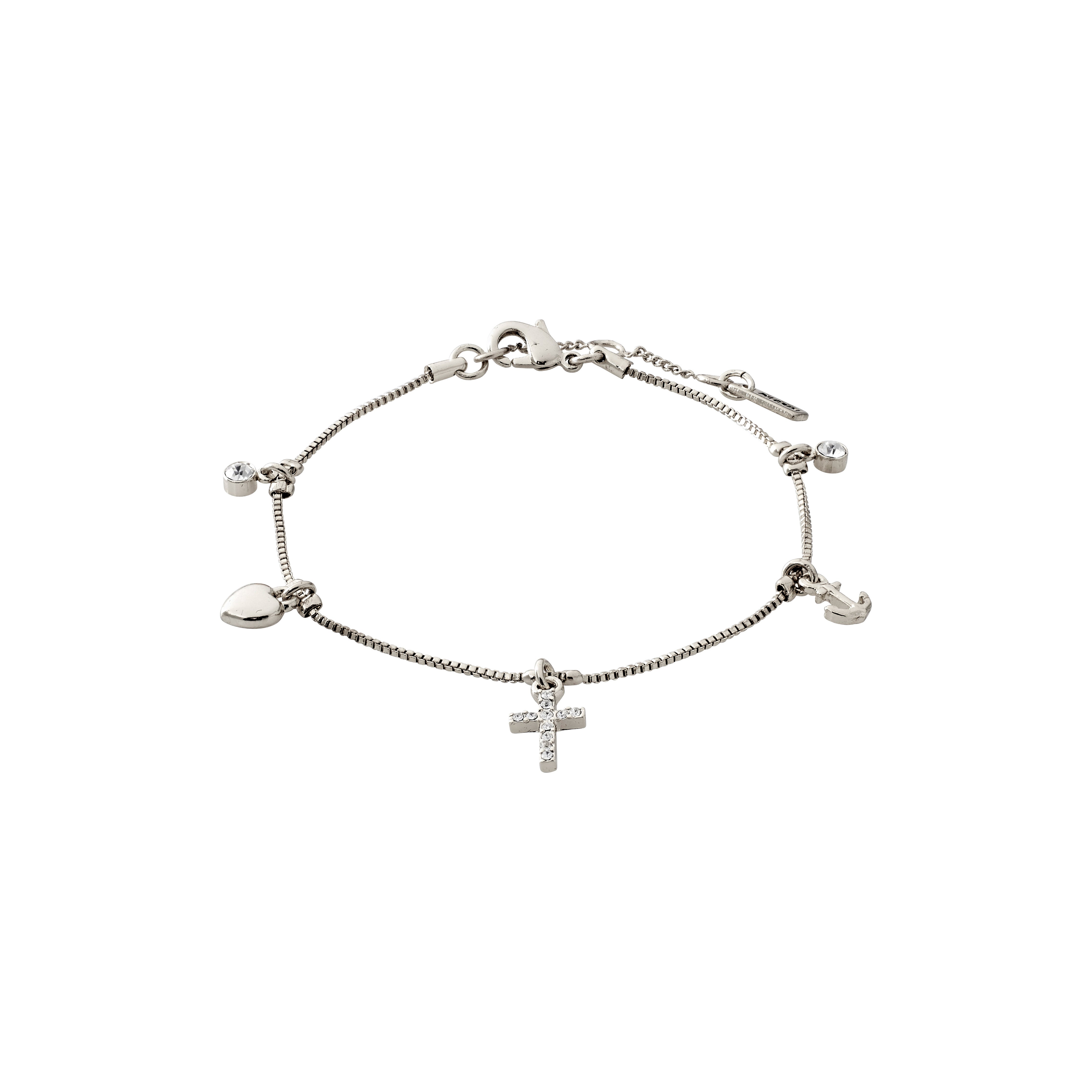 pilgrim-anet-armband-versilbert-mit-preciosa-kristallen image 1