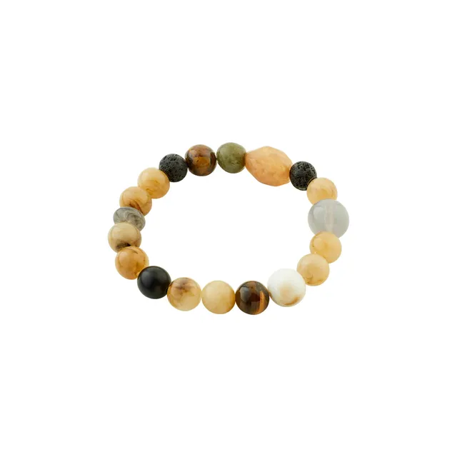 pilgrim-mareo-armband-braun-tigerauge-labradorit-lavastein image 1
