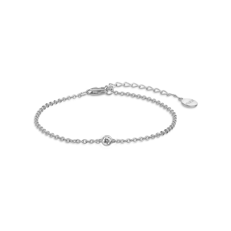 xenox-zarge-armband-925-sterlingsilber-rhodiert-mit-zirkonia image 1