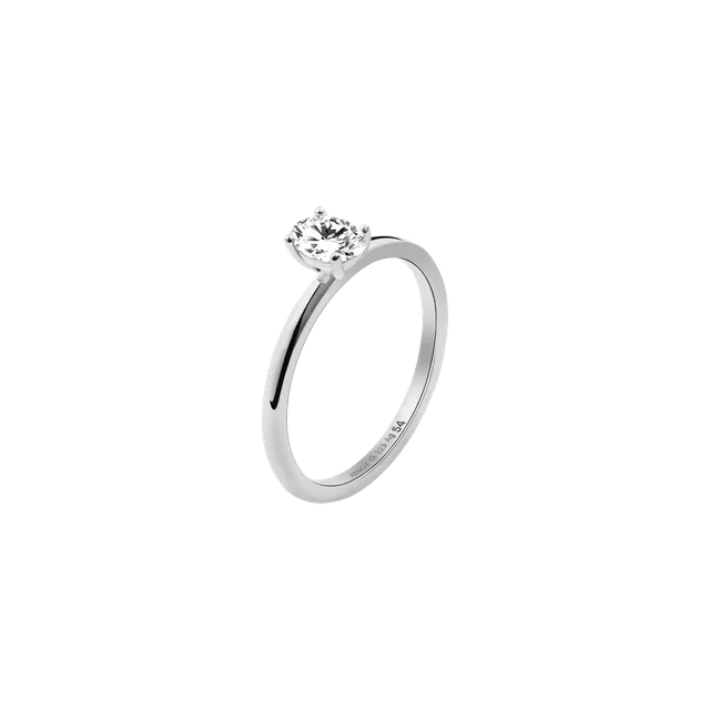 xenox-diana-ring-925-sterlingsilber-rhodiniert-mit-oval-zirkonia image 1