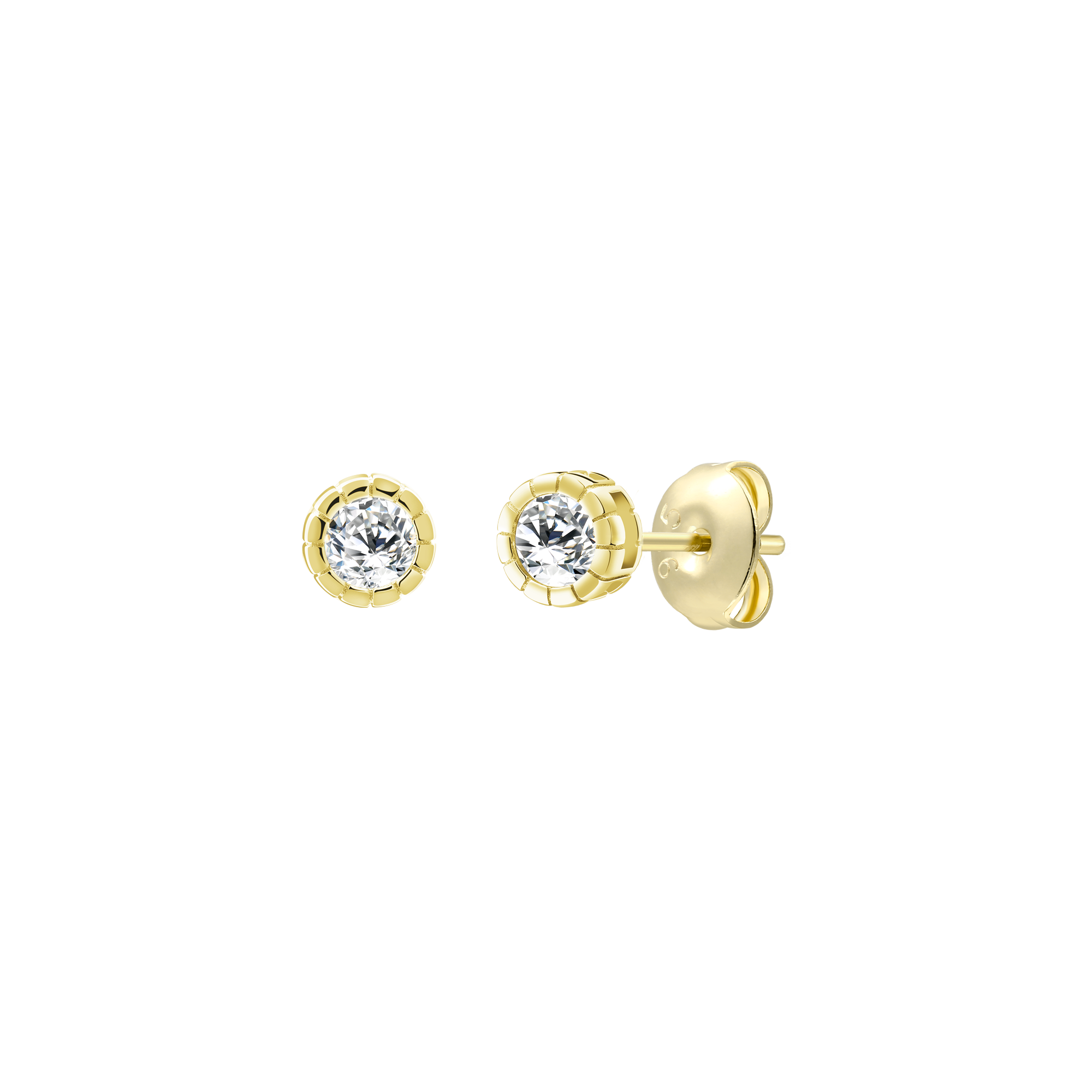 xenox-pure-essentials-ohrringe-925-sterlingsilber-rhodiniert-mit-zirkonia-3 image 2