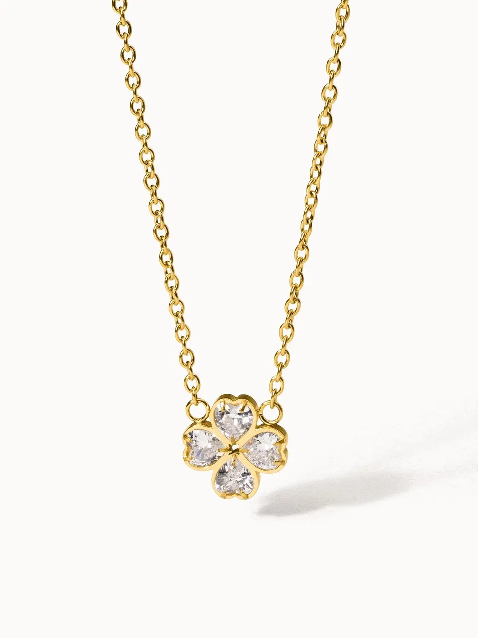 purelei-cuore-kette-kleeblatt-herz-40-45-cm-bestseller-mit-zirkonia image 1