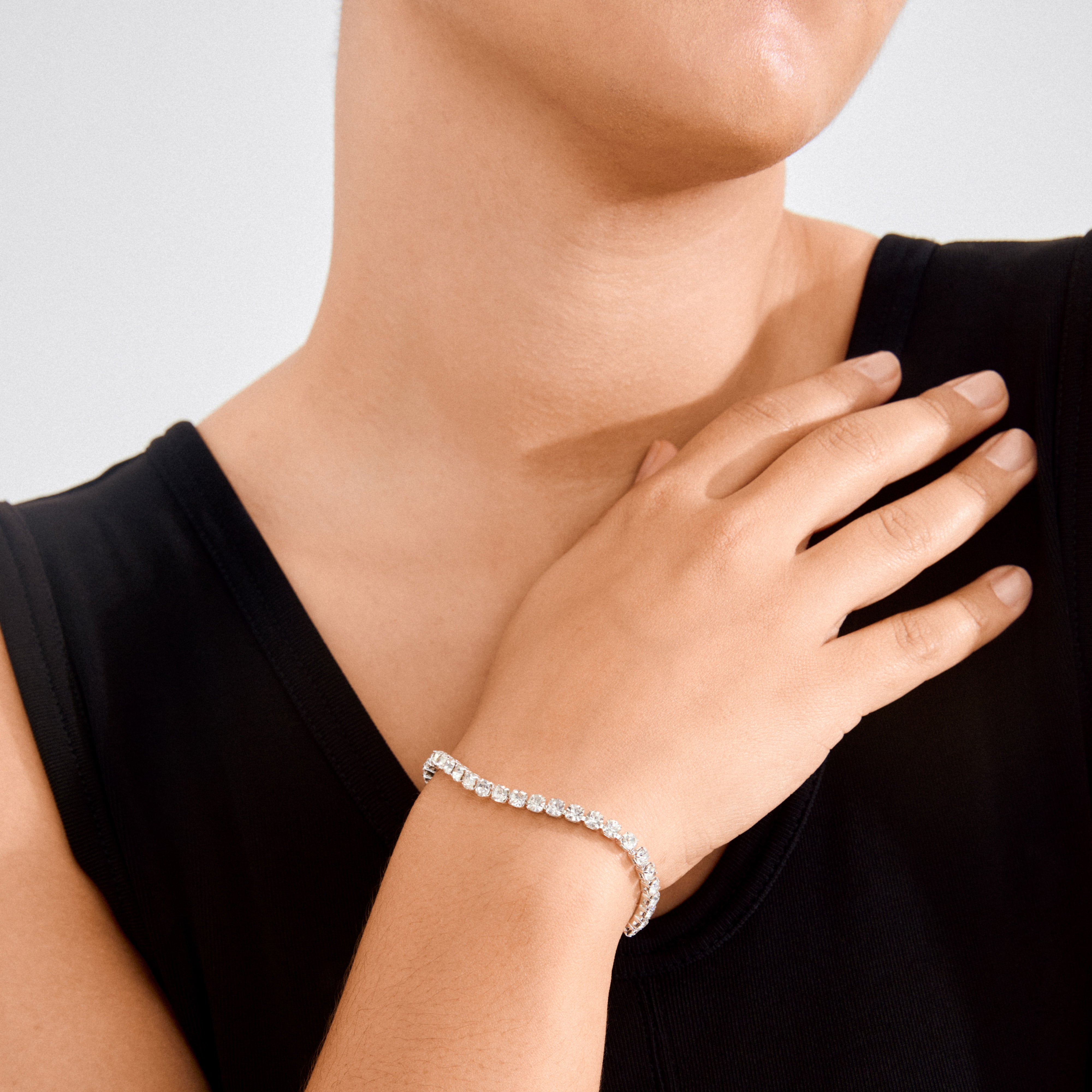 pilgrim-lucia-armband-versilbert-preciosa-kristalle image 4