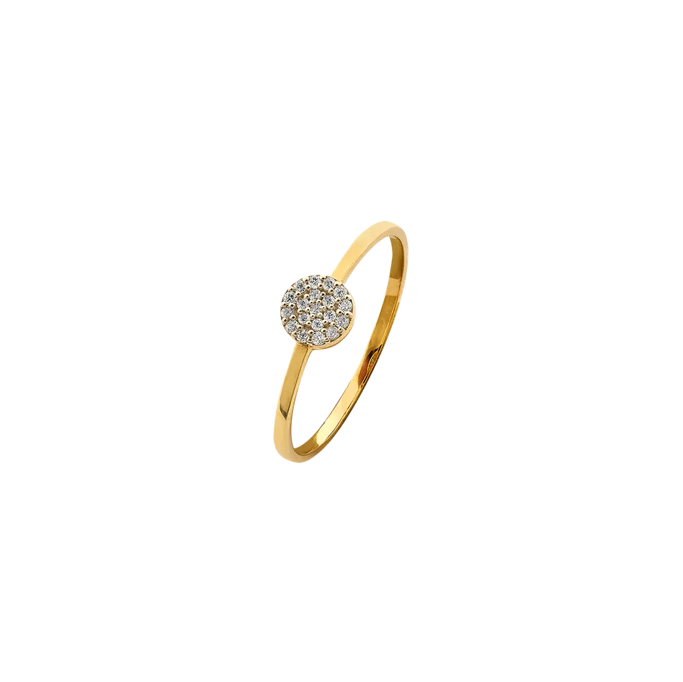 xenox-fine-orbit-ring-585-gelbgold-mit-zirkonia-pav image 1