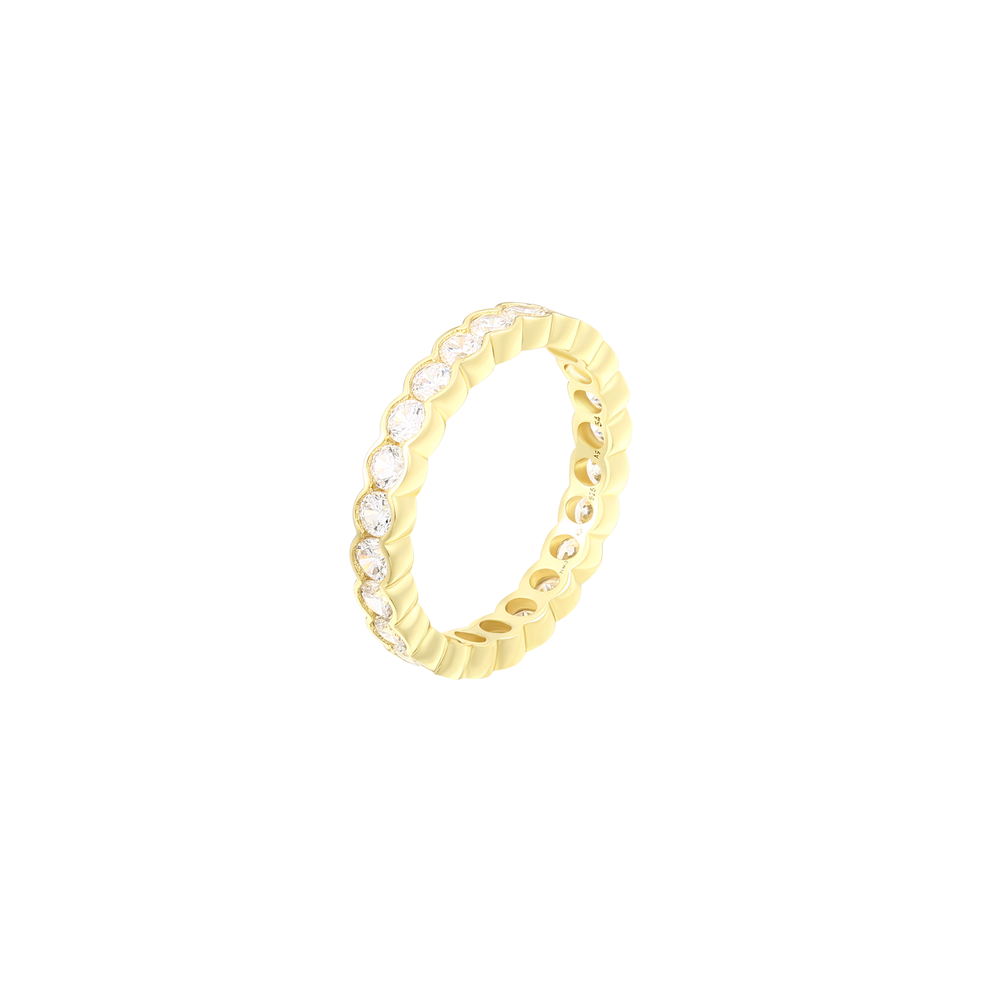 xenox-starlight-ring-925-sterlingsilber-rhodiniert-memoire image 2
