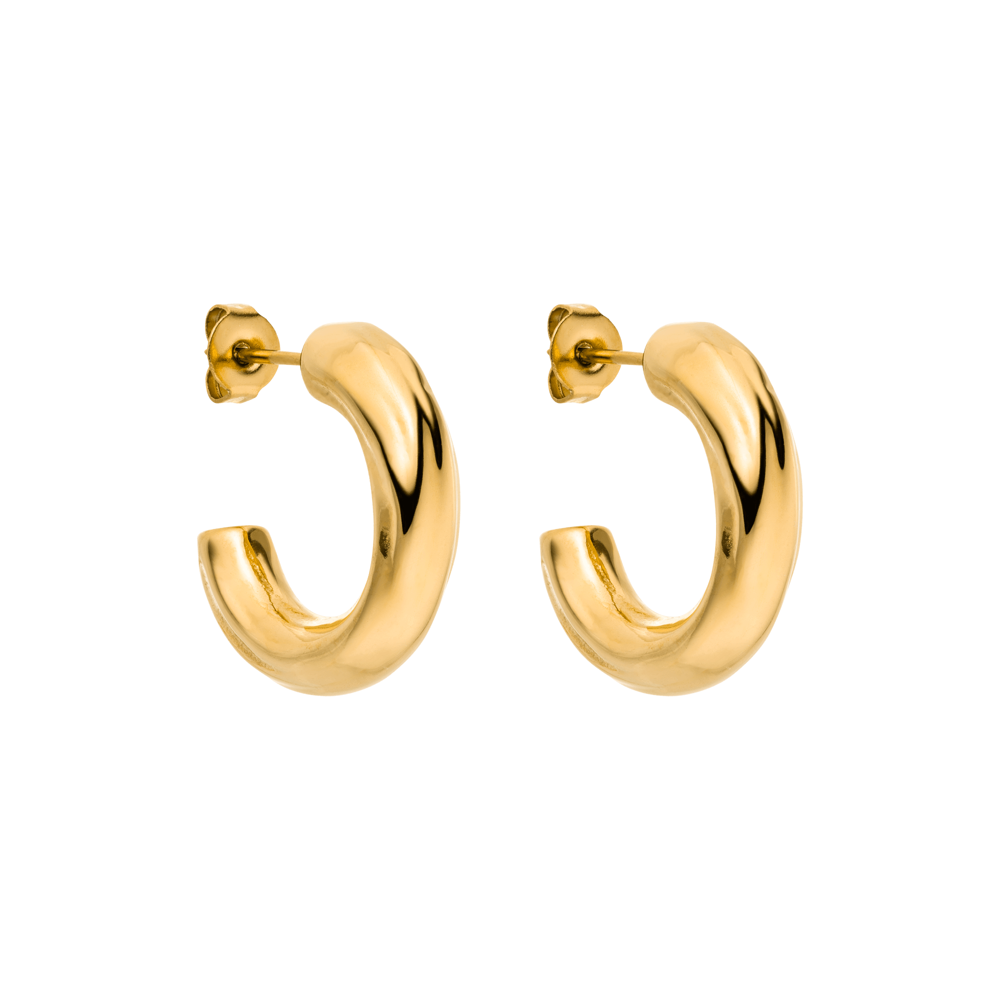 purelei-movement-ohrringe-creolen-20-mm-in-gold-silber-ros-gold image 1