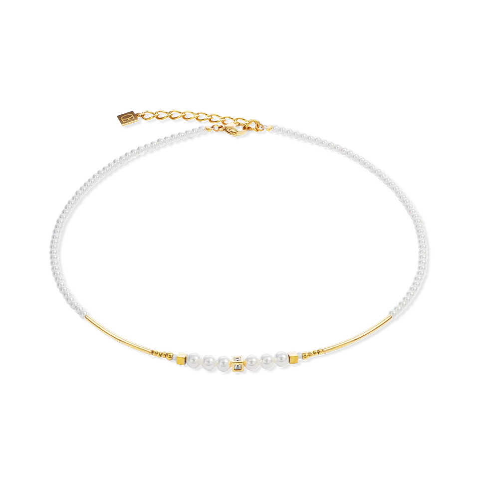 coeur-de-lion-shimmering-princess-pearls-halskette-gold-wei-crystal-pearls image 1