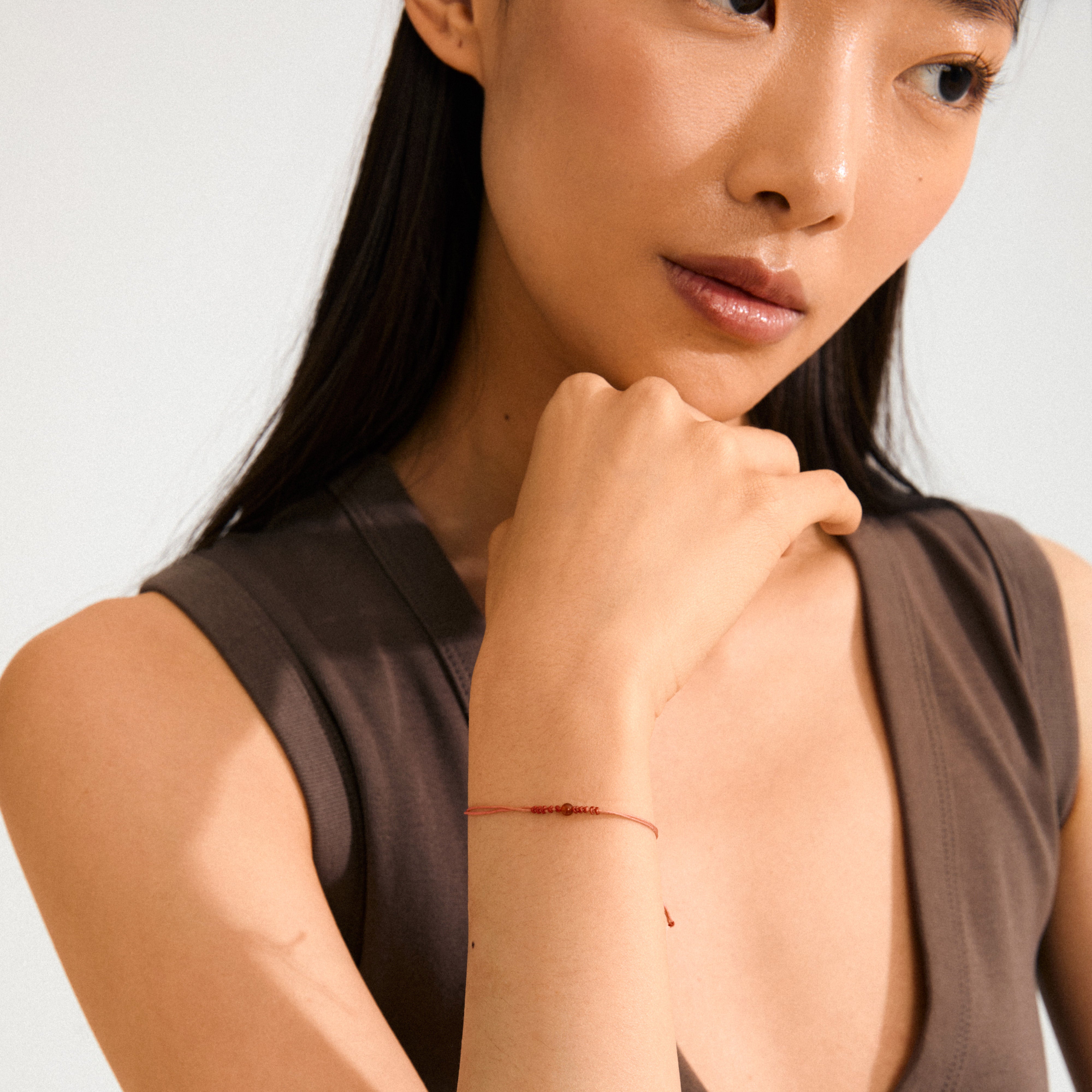 pilgrim-july-geburtsstein-armband-roter-achat image 3