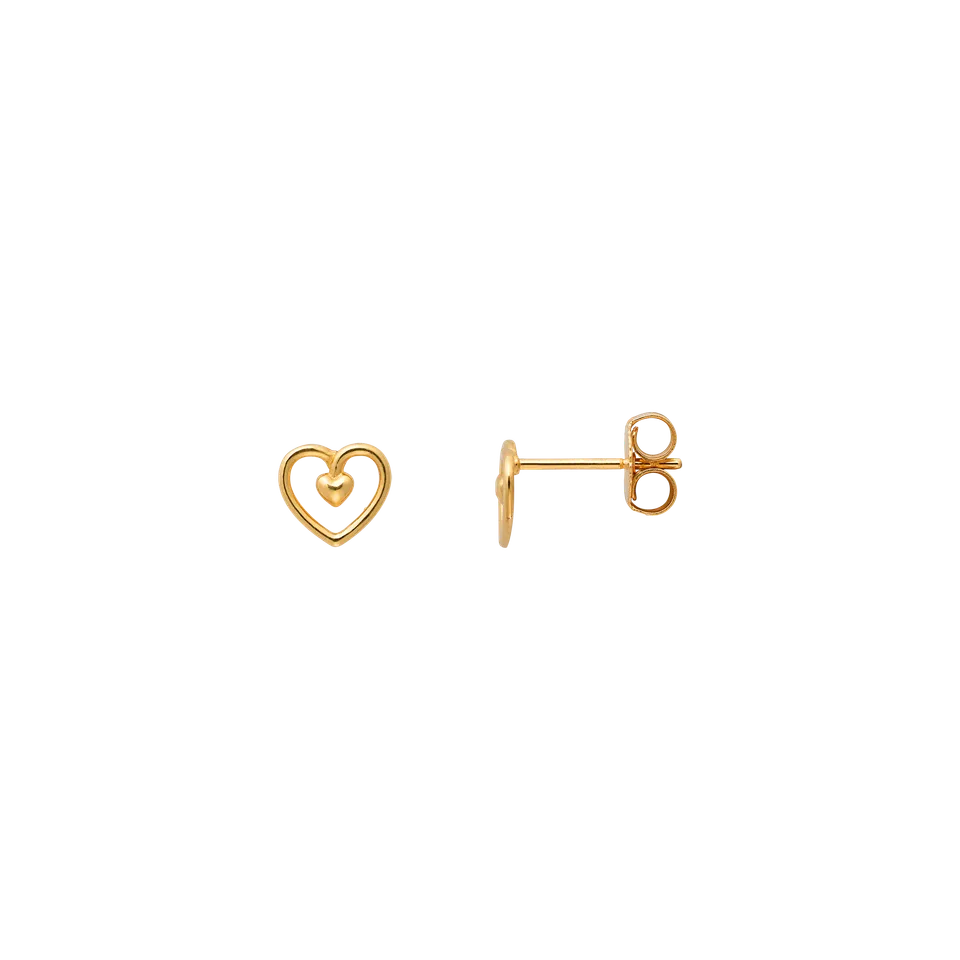 xenox-fine-heart-hug-ohrringe-xg14k4251g-585-gelbgold image 1