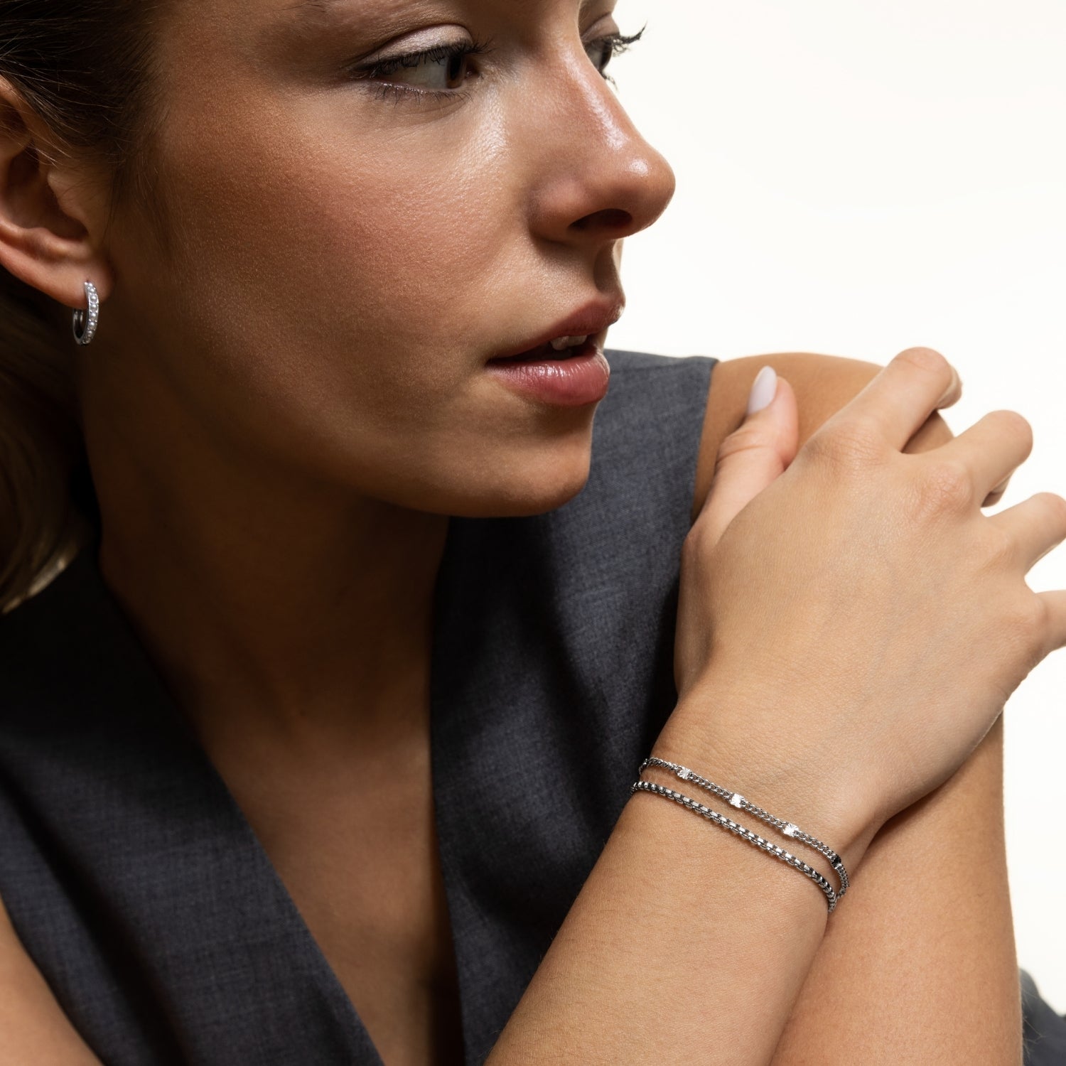 xenox-basic-armband-925-sterlingsilber-rhodiniert-6 image 5