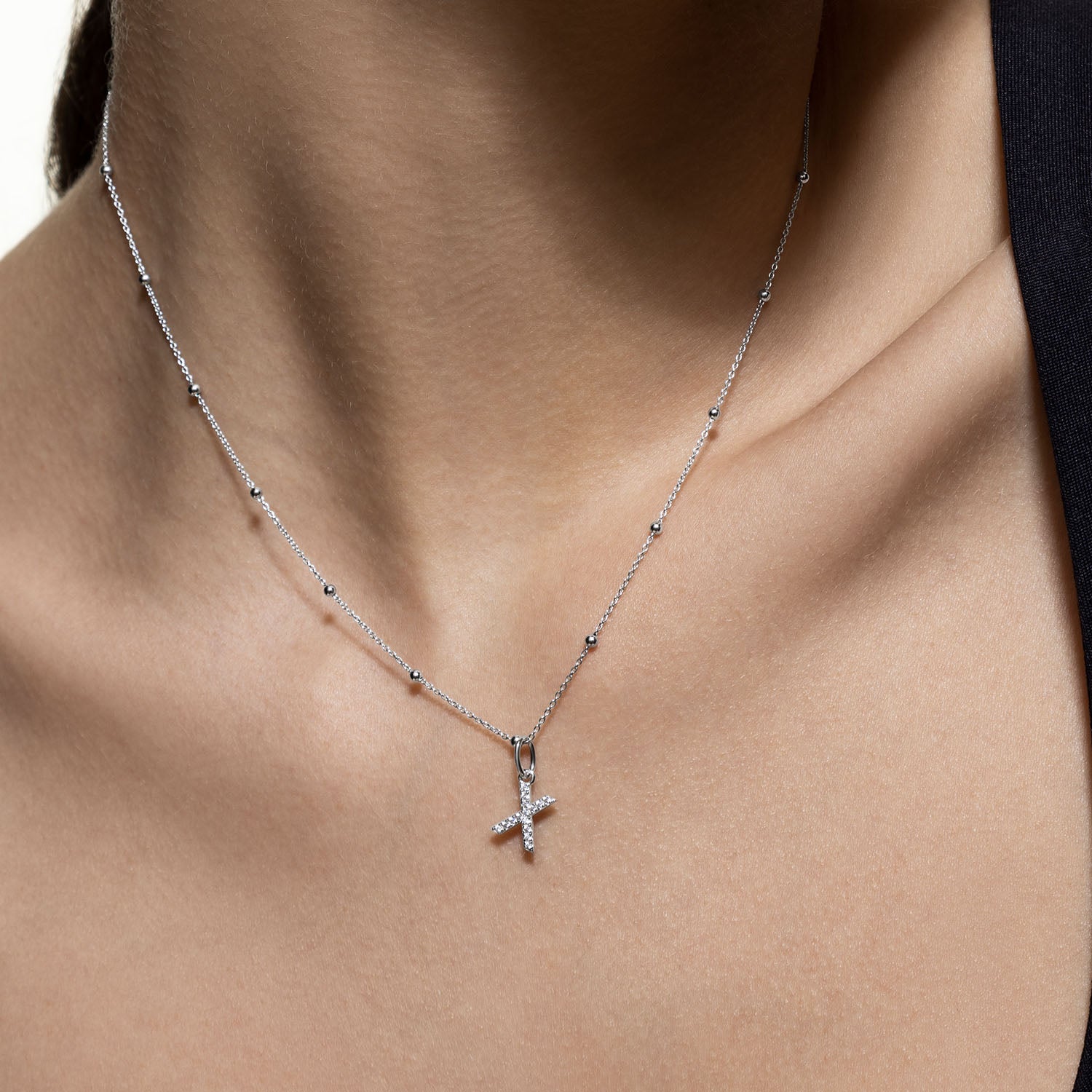 xenox-x-letter-charm-925-sterlingsilber-18k-vergoldet-mit-zirkonia image 4