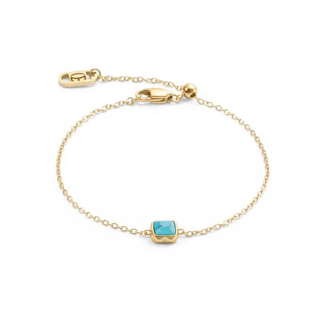 coeur-de-lion-birthstone-dezember-armband-t-rkis-gold image 1