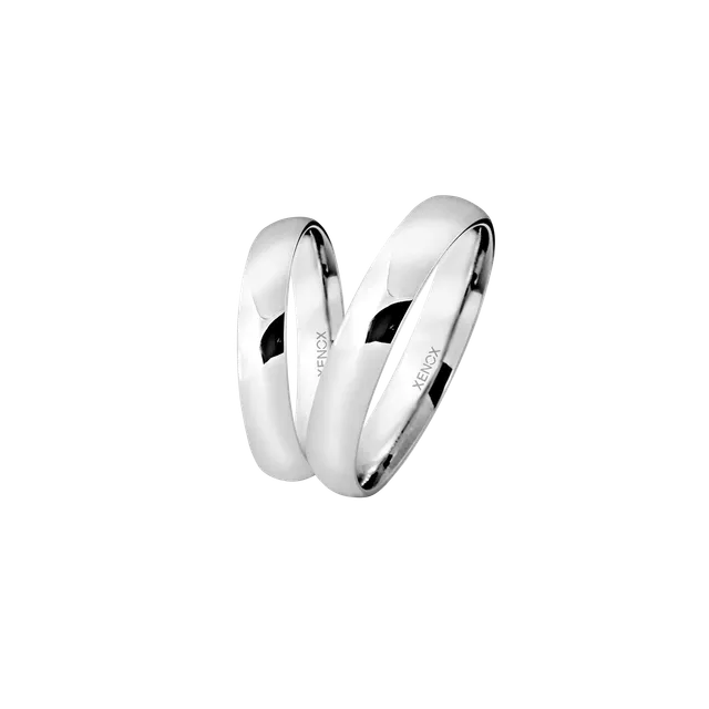 xenox-partnerring-925-sterlingsilber-rhodiniert-xs9102-48 image 1