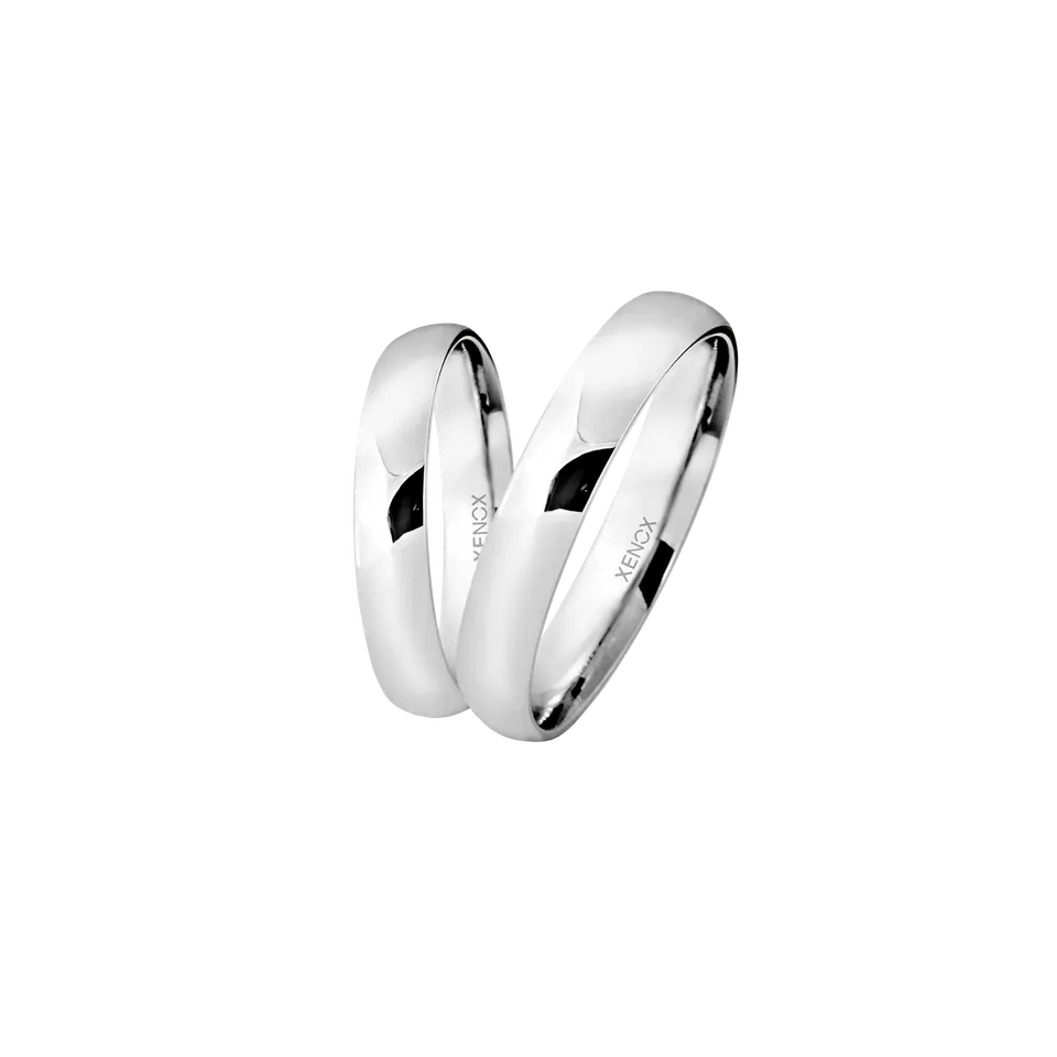xenox-partnerring-925-sterlingsilber-rhodiniert-xs9102-48 image 1