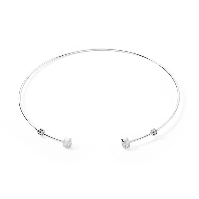 coeur-de-lion-statement-collection-halsreif-offen-silber-fine-edition image 1