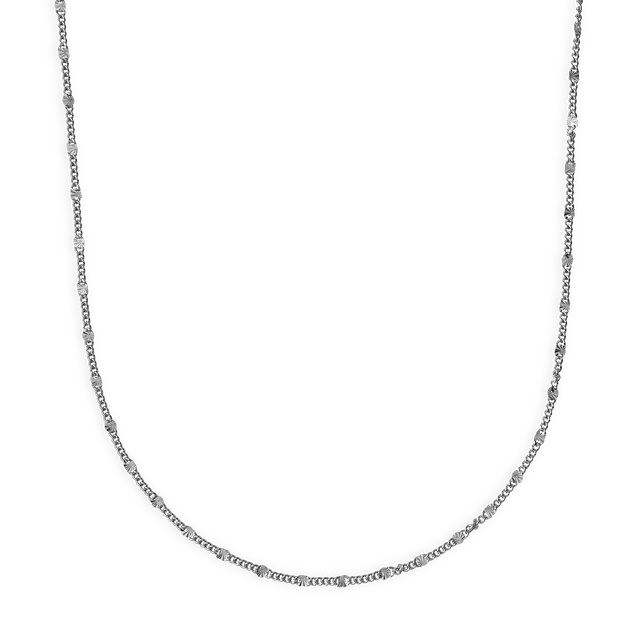 xenox-basic-halskette-925-sterlingsilber-rhodiniert-7 image 1