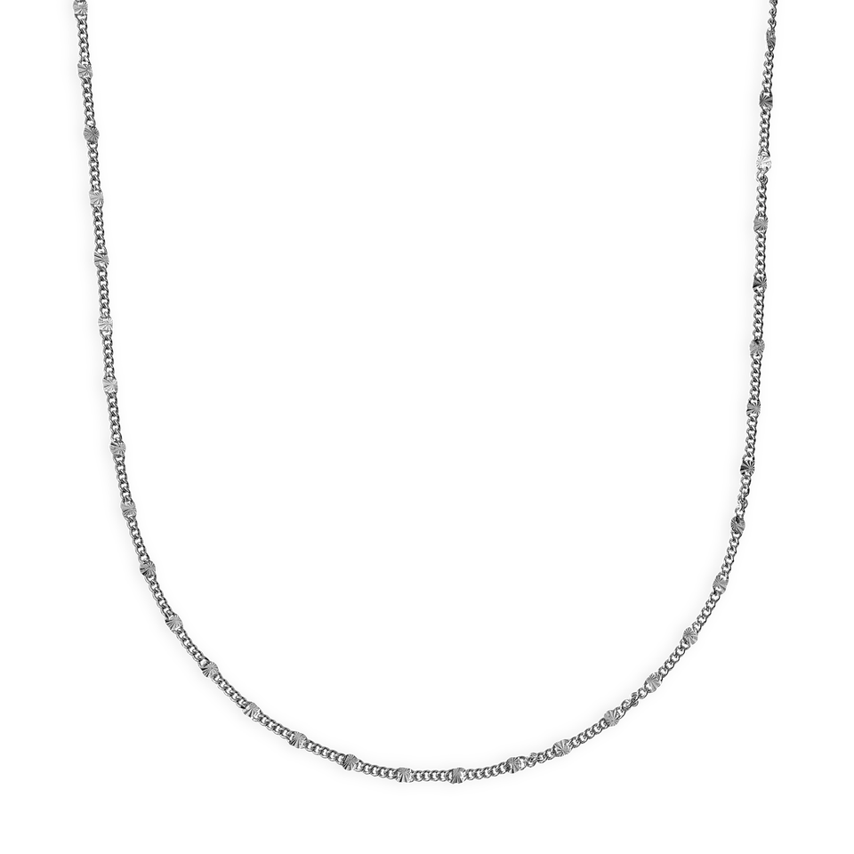 xenox-basic-halskette-925-sterlingsilber-rhodiniert-7 image 1