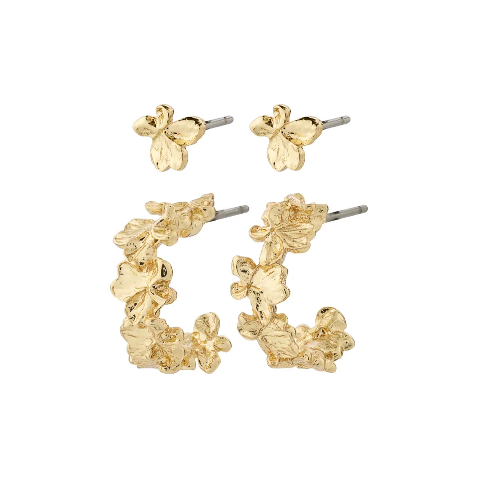 pilgrim-zhuri-ohrringe-2-in-1-set-goldplattiert image 1