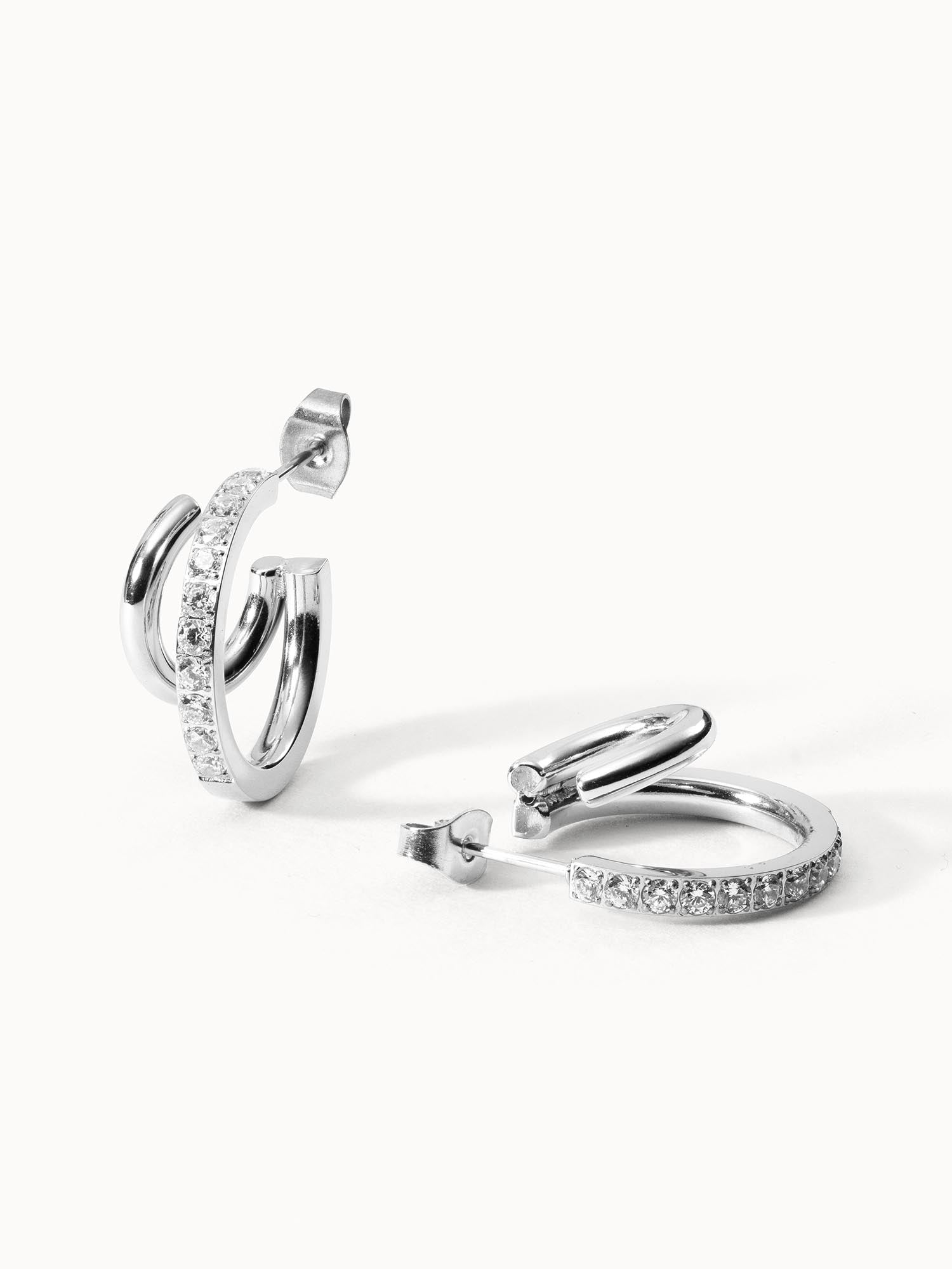 purelei-double-glitter-ohrringe-modular-creolen-mit-zirkonia image 4