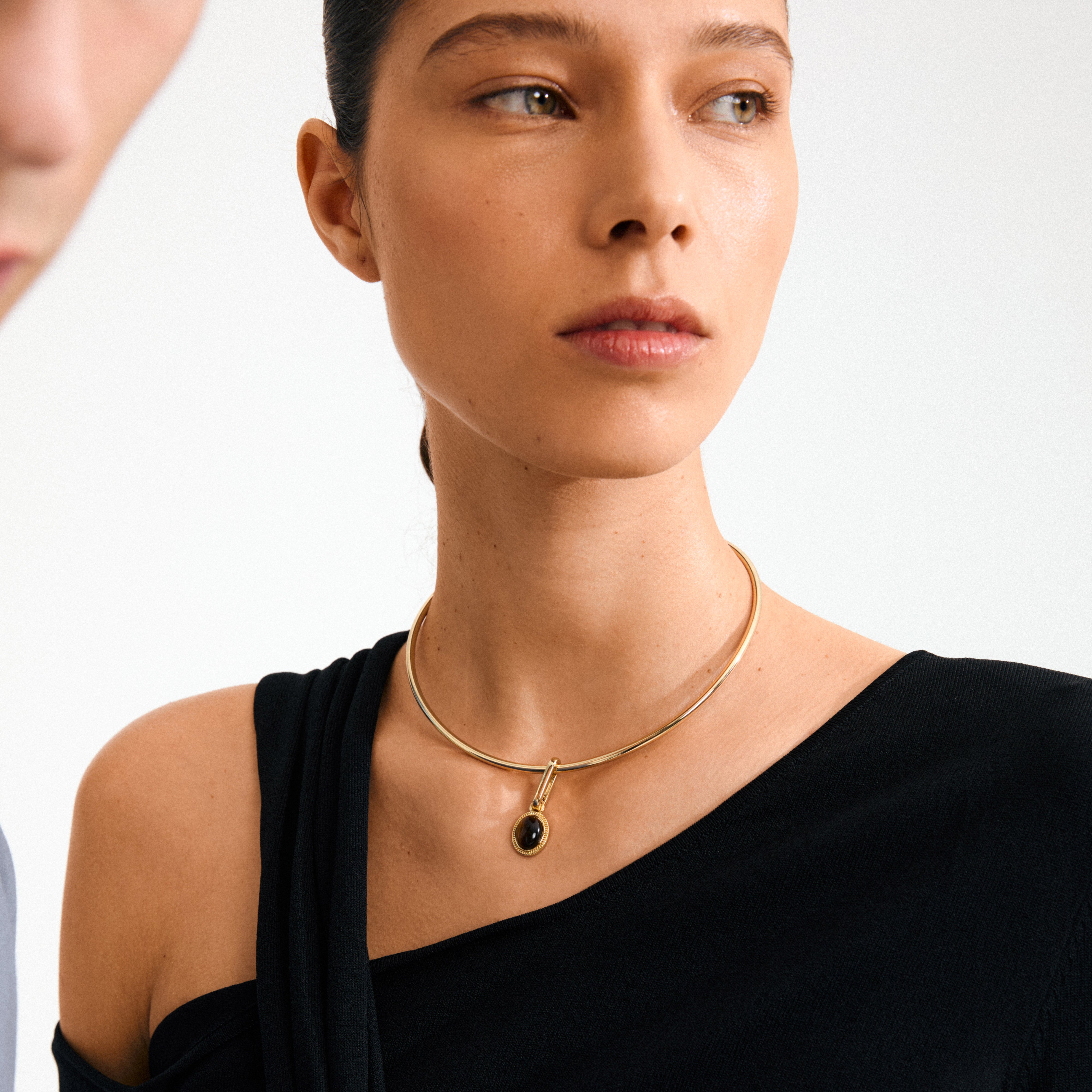 pilgrim-charm-medaillon-anh-nger-goldplattiert-tigerauge image 2