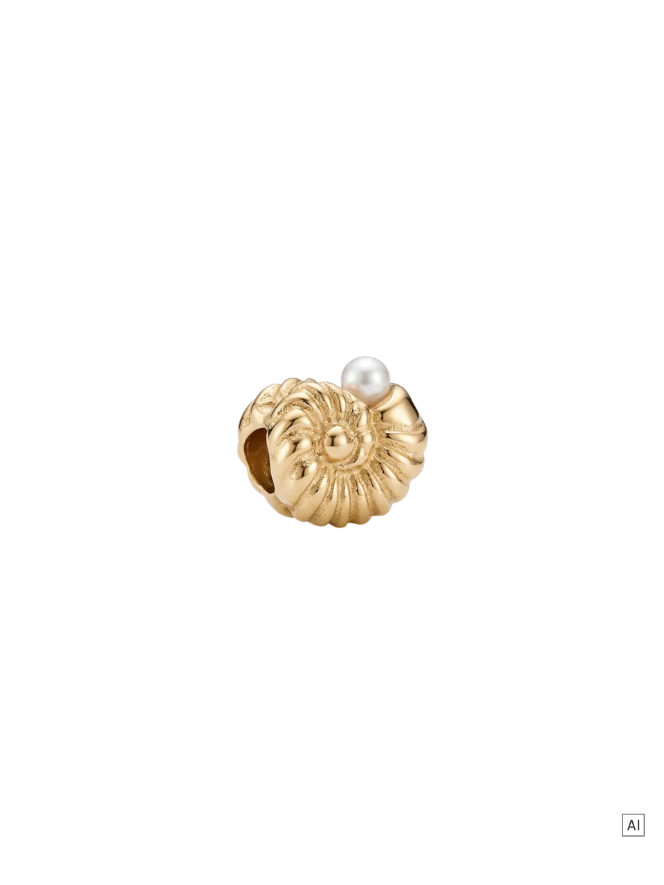 purelei-lei-nautilus-stopper-charm-maritimer-stopper-mit-perle-und-silikonkern image 1