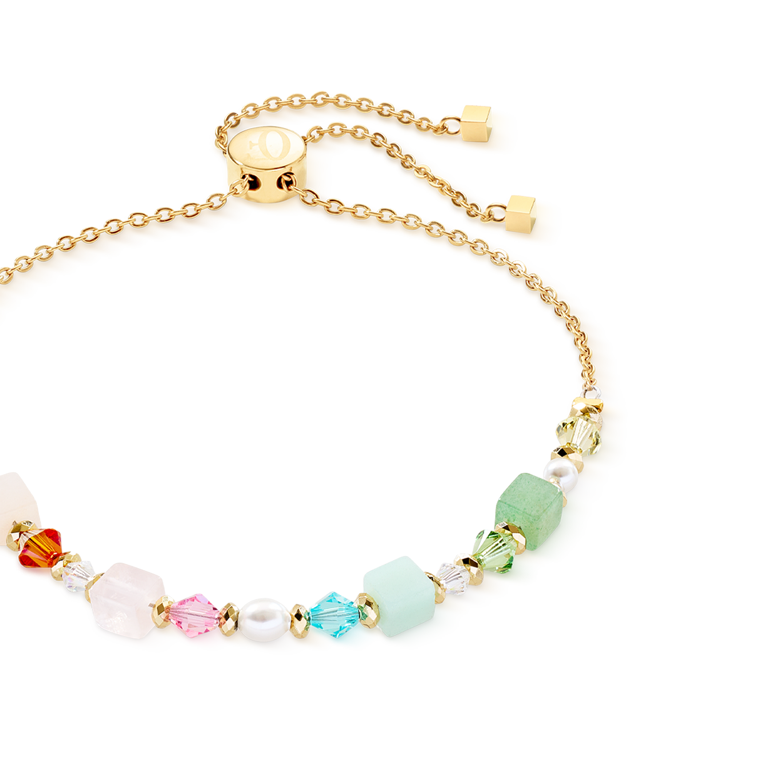 coeur-de-lion-armband-cube-princess-fusion-blossom-gold image 2