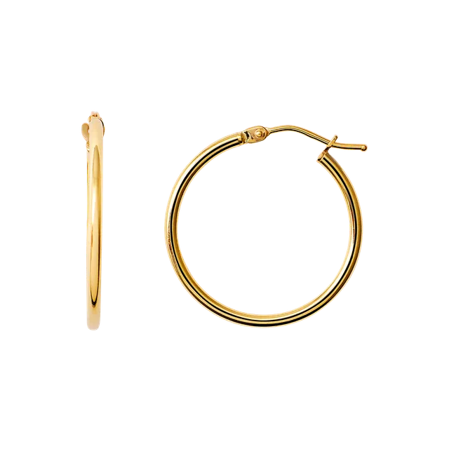 xenox-fine-basic-creolen-585-gelbgold-xg14k6009g image 1