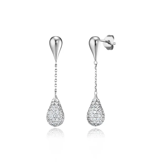 julie-julsen-ohrh-nger-crystal-drop-silber-925-rhodiniert-mit-190-wei-en-zirkoni image 1