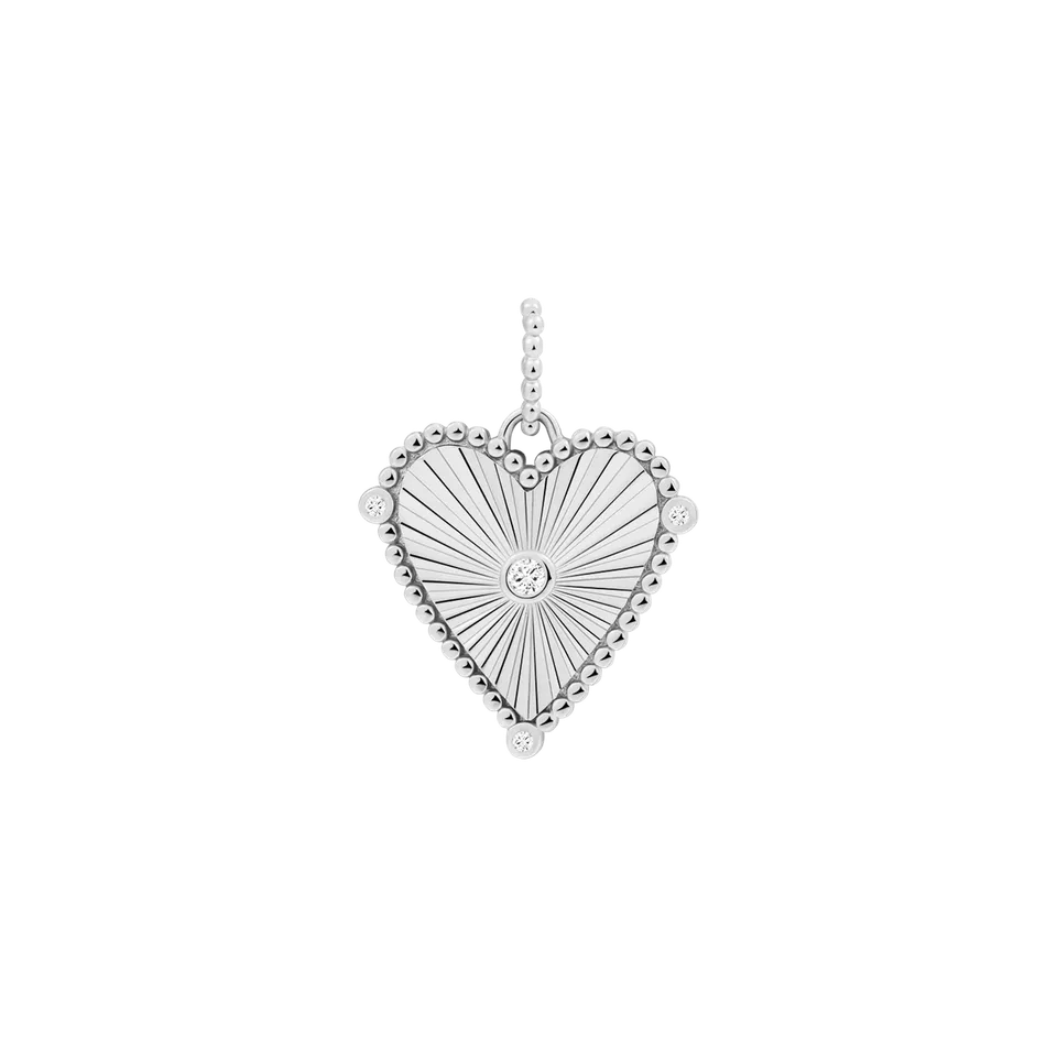 xenox-herz-charm-925-sterlingsilber-rhodiniert-mit-zirkonia-2 image 1