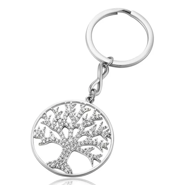 julie-julsen-schl-sselanh-nger-tree-of-life-steel-mit-97-zirkonia image 1