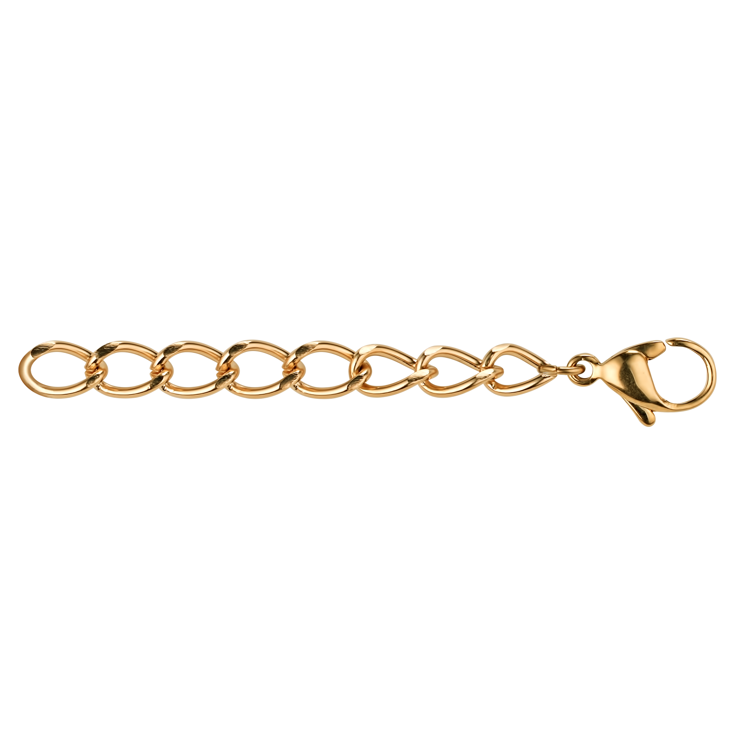 coeur-de-lion-verl-ngerungskettchen-mit-karabiner-edelstahl-gold-6-cm image 3