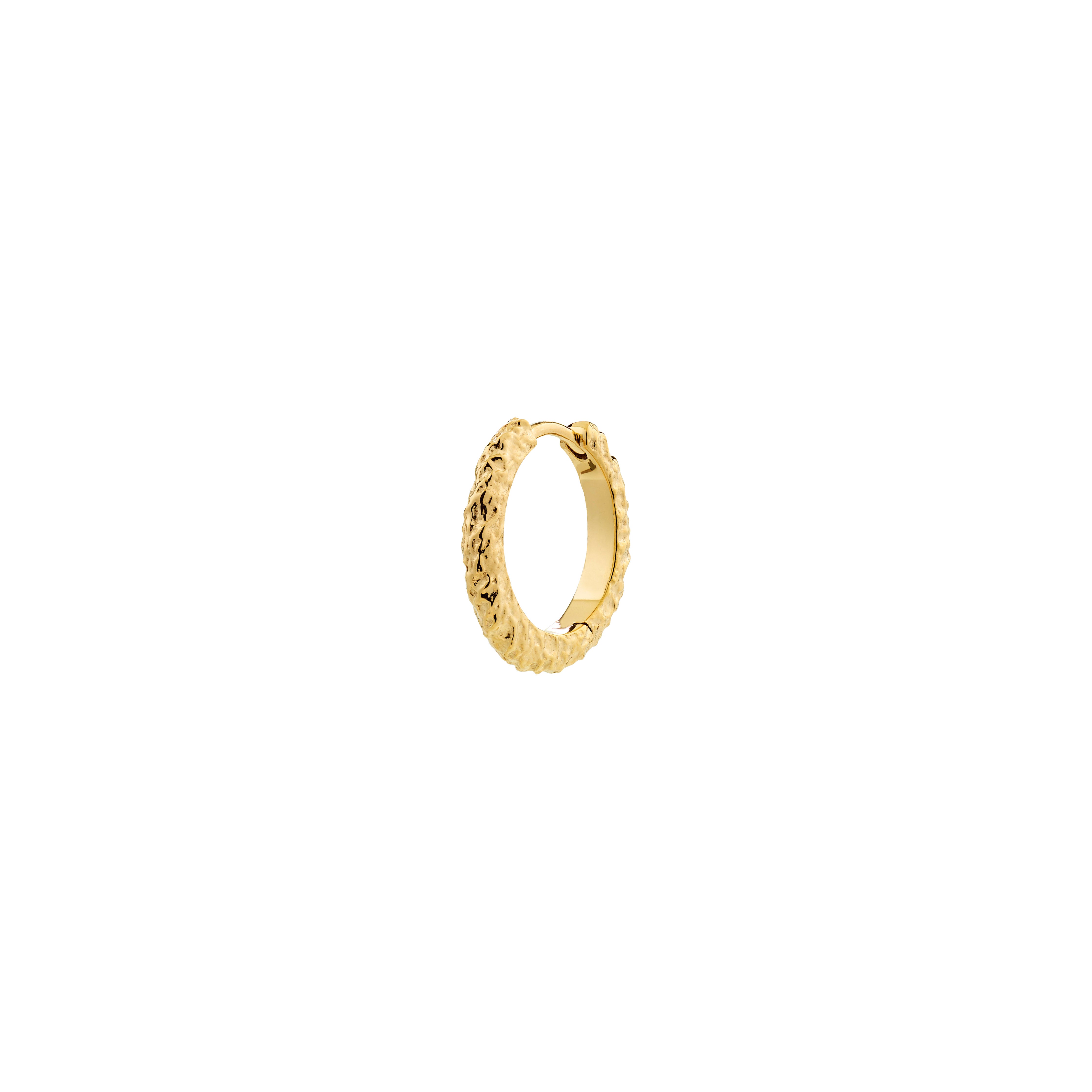 pilgrim-x-dea-etch-hoop-02-single-creole-17-mm-18k-goldplattiert image 1