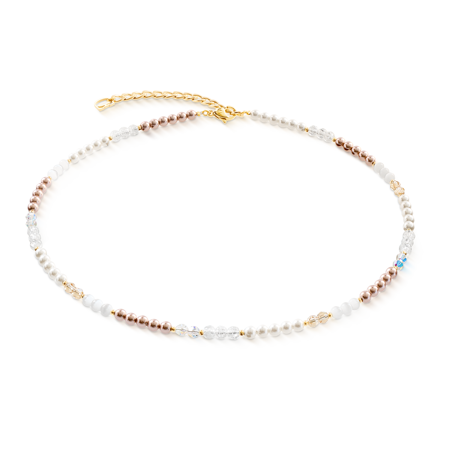 coeur-de-lion-princess-rhythm-halskette-gold-blush-42-6-cm image 1