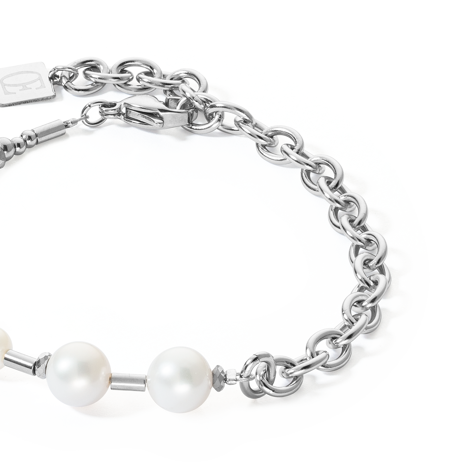coeur-de-lion-armband-s-wasserperlen-chain-multiwear-silber image 2