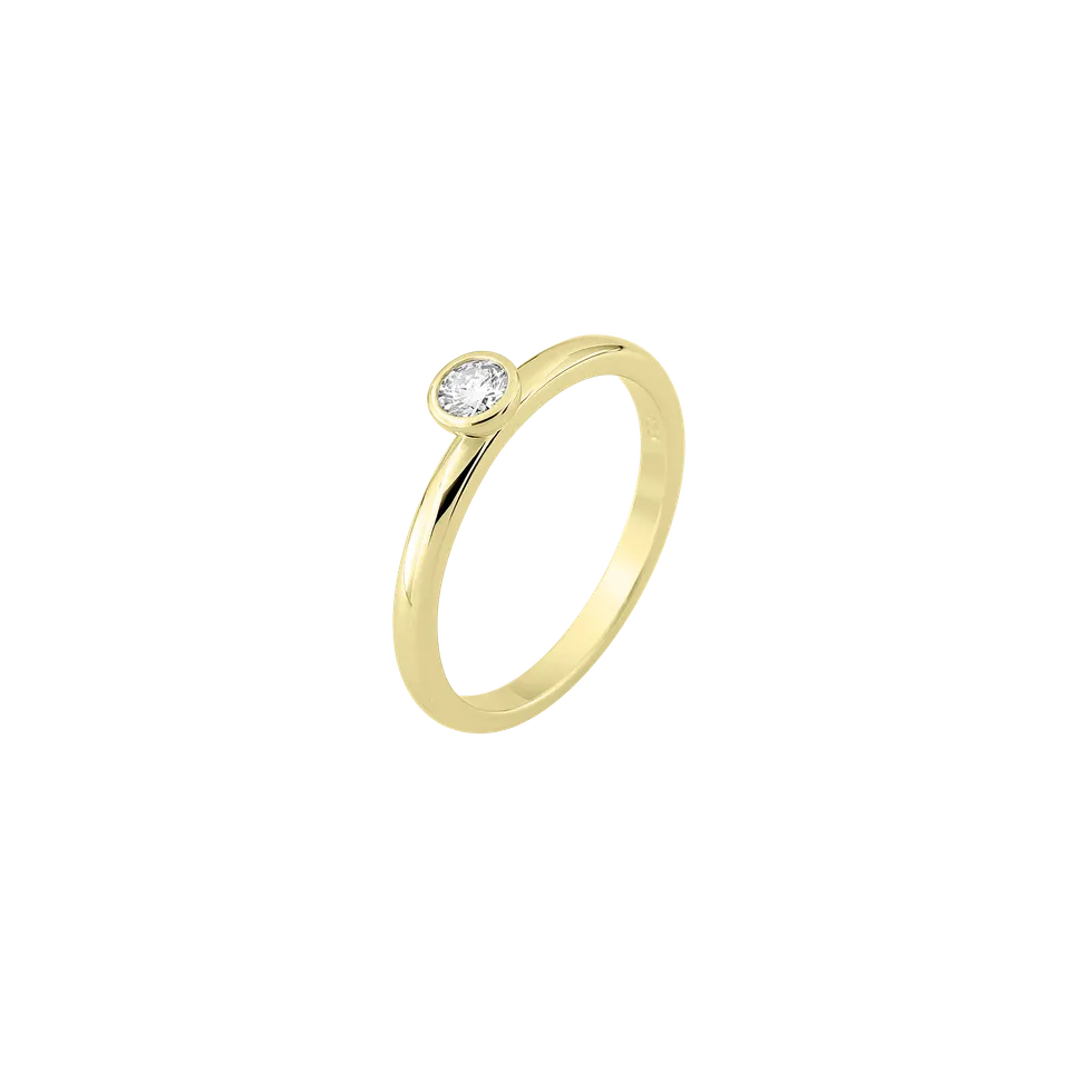 xenox-zarge-classic-ring-925-sterlingsilber-mit-lab-grown-diamonds image 1