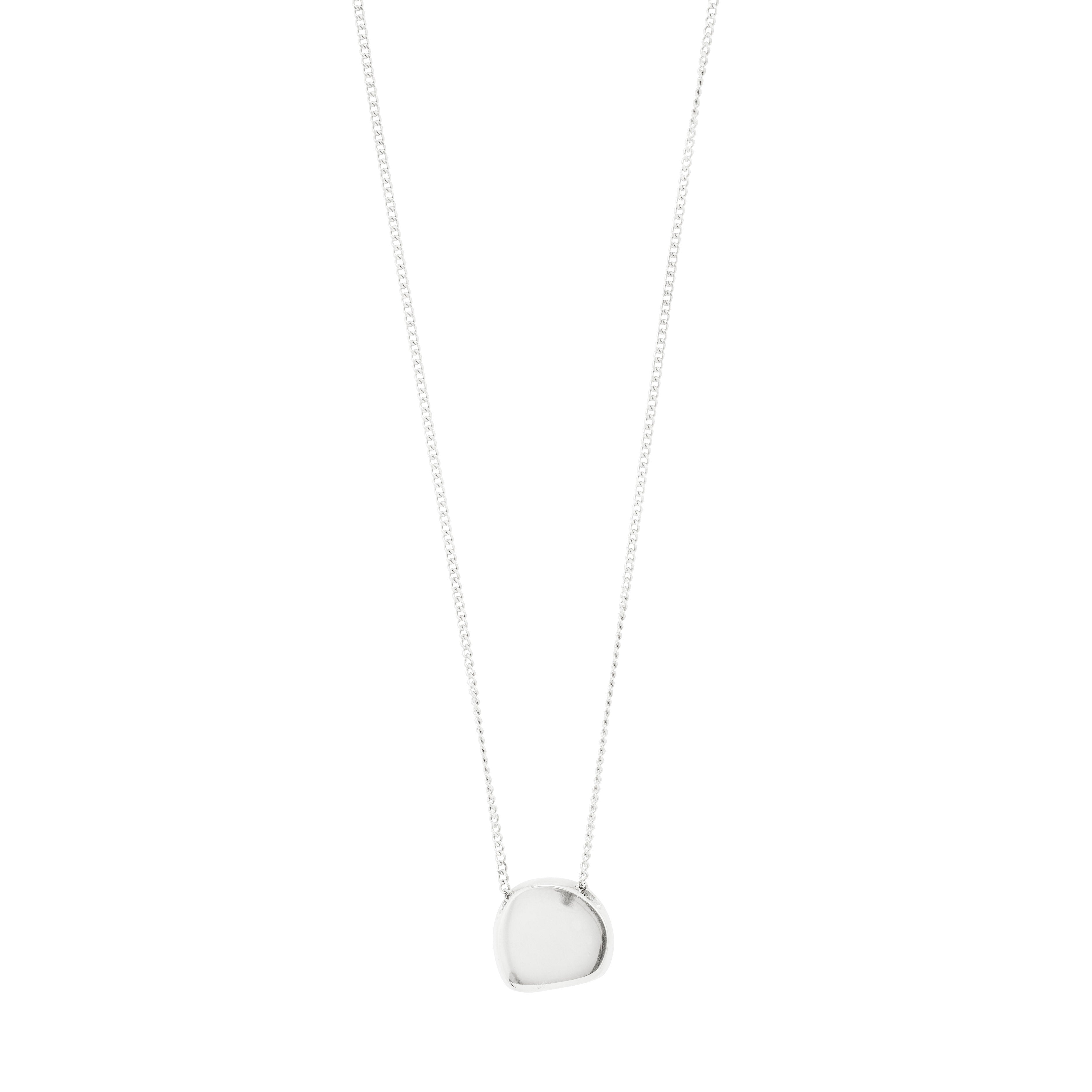 pilgrim-presence-coin-kette-versilbert-45-cm-12-cm image 1