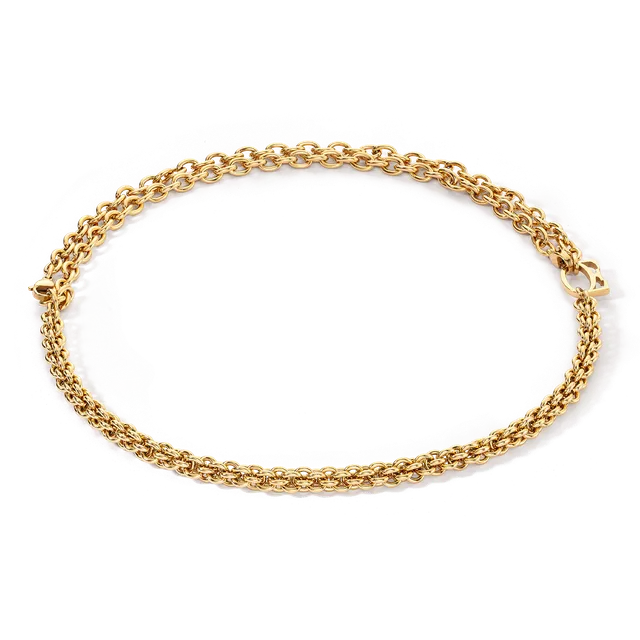 coeur-de-lion-essentials-mesh-chain-halskette-gold-multi-wear image 1