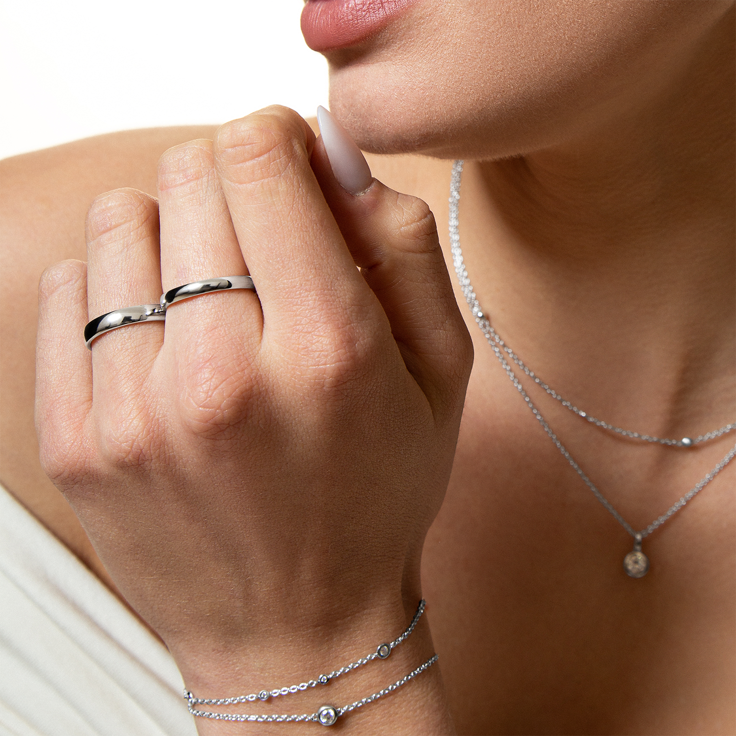 xenox-partnerring-925-sterlingsilber-rhodiniert-xs9102-48 image 2