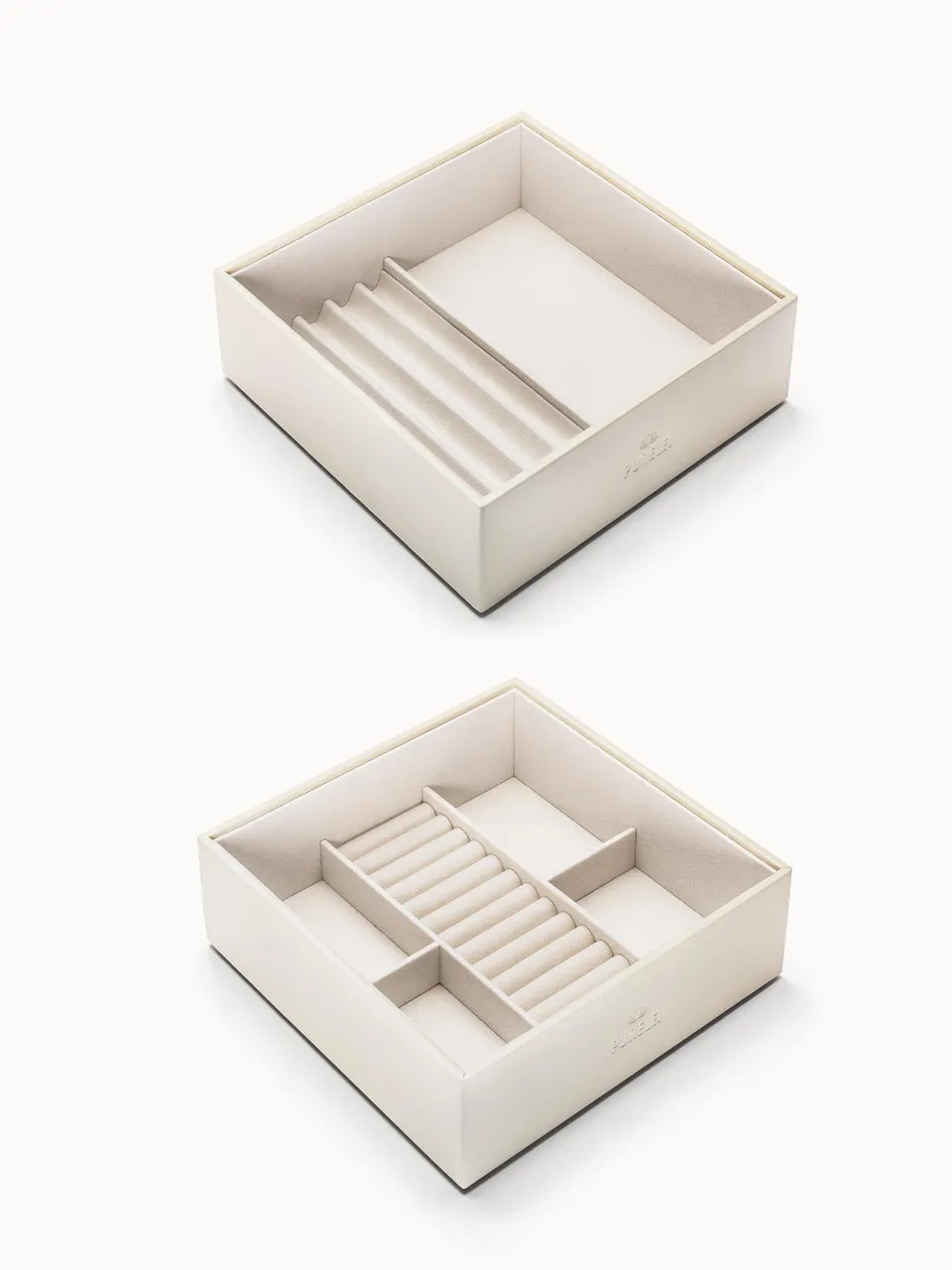purelei-schmuckorganizer-2-er-set-216x216-mm-stapelbare-schmucktabletts image 1
