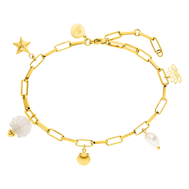 purelei-summer-fu-kette-mit-anh-ngern-verstellbar image 1
