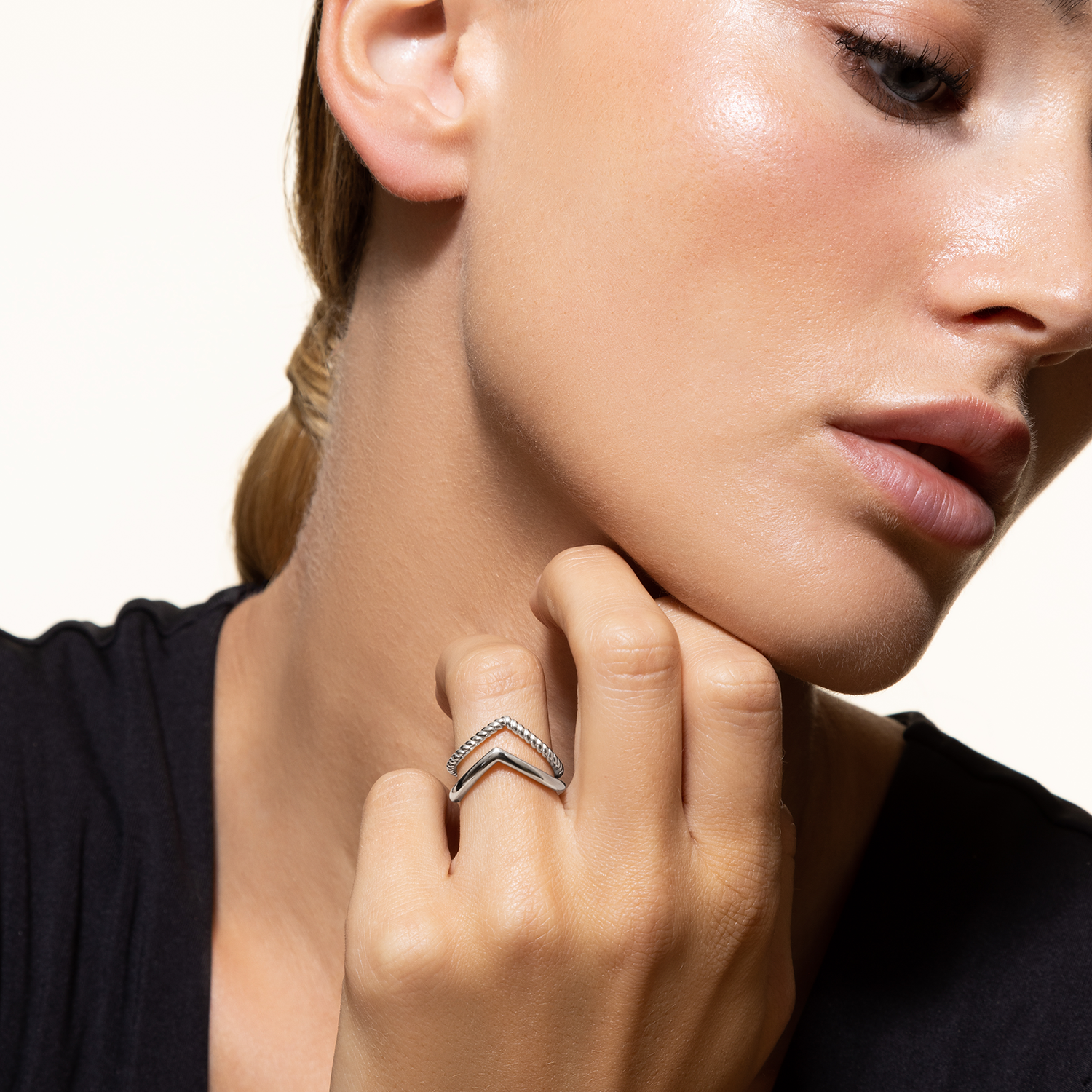 xenox-trilogy-ring-925-sterlingsilber-rhodiniert image 5