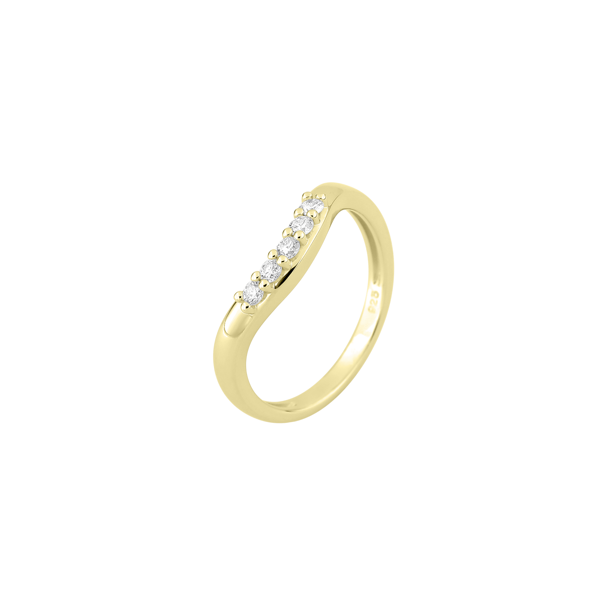 xenox-flow-ring-925-sterlingsilber-mit-lab-grown-diamonds image 1