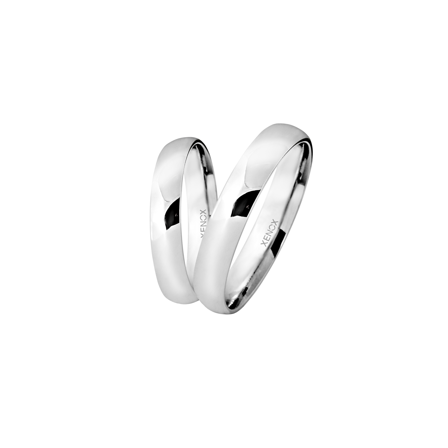 xenox-partnerring-925-sterlingsilber-rhodiniert-xs9102-48 image 1