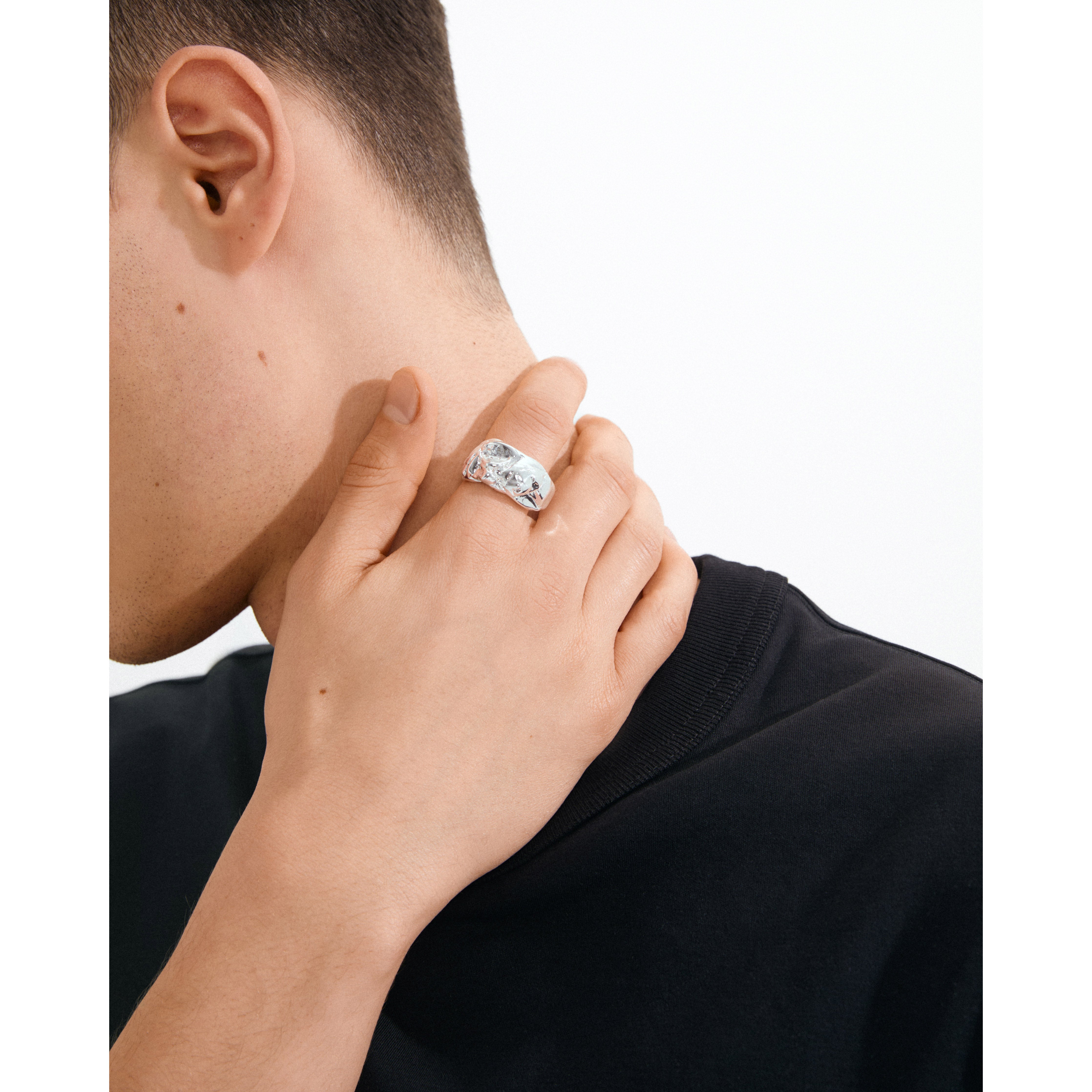 pilgrim-lior-ring-versilbert-verstellbar image 3