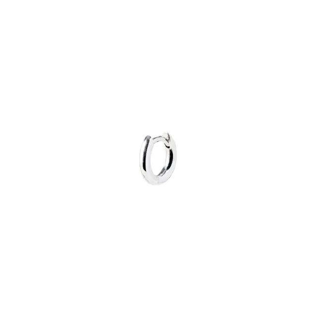 pilgrim-x-dea-era-hoop-01-mini-creole-aus-recyceltem-sterlingsilber-10-mm-single image 1