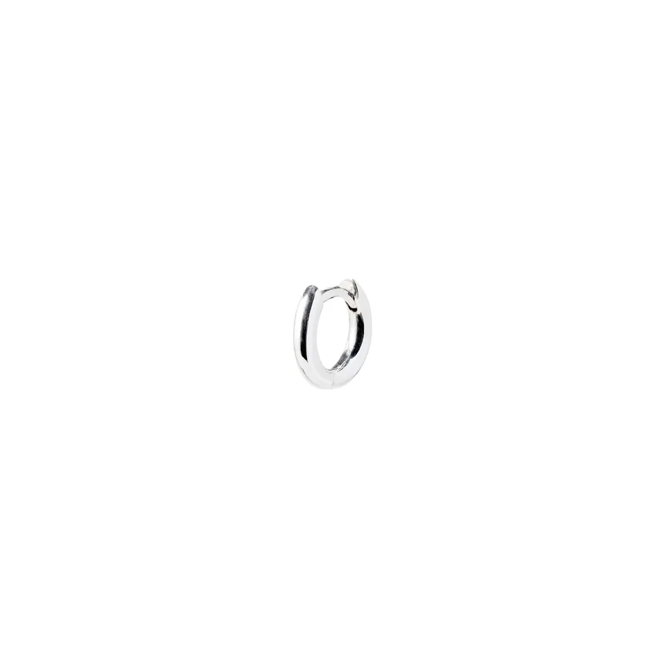 pilgrim-x-dea-era-hoop-01-mini-creole-aus-recyceltem-sterlingsilber-10-mm-single image 1